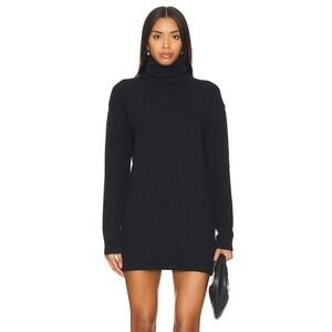 ALL THE WAYS- Meryl Sweater Dress in Black